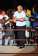 Ric Flair bei einer TNA-Houseshow von 2010