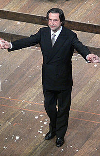 Riccardo Muti Italian conductor