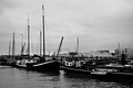 Barges on the River Thames, by Gary Knight (2021)