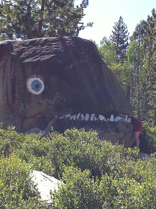 Roadside art, Ebbetts Pass Scenic Byway