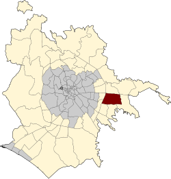 Carte du quartier de