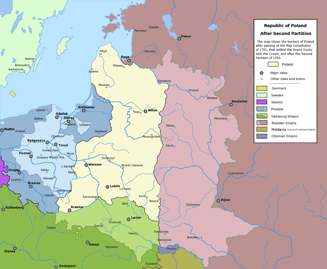 Antrasis Abiejų Tautų Respublikos padalijimas