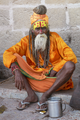 Un sadhu à Varanasi.