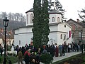 Sahrana u manastiru Rakovica, 19. novembra 2009.