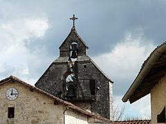 Saint-Front-la-Rivière église clocher.JPG