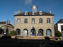 Ang Town Hall sa Saint-Germin-sur-Ille