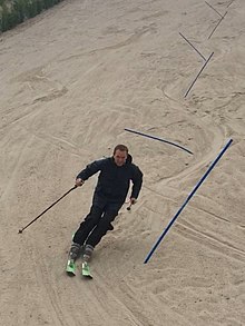 Sandkier on Monte Kaolino Sandski Mont Kaolino.jpg