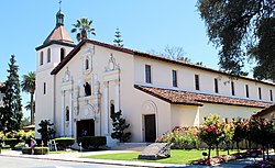 Santa Clara, CA USA - Santa Clara University, Mission Santa Clara de Asis - panoramio (2) (cropped).jpg