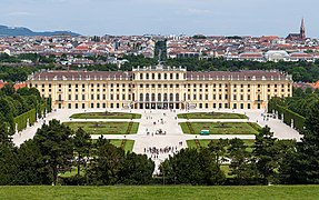 Castèl de Schönbrunn, Viena.
