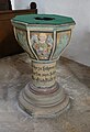 * Nomination Baptismal font in the Evangelical Lutheran parish church of St. Mary in Schney --Ermell 08:36, 8 October 2023 (UTC) * Promotion  Support Good quality. --Poco a poco 11:37, 8 October 2023 (UTC)