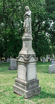 Grave of August Schoenborn Schoenborn memorial E face - section D-South - Prospect Hill Cemetery - 2014.jpg