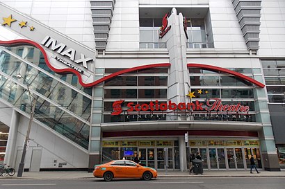 How to get to Scotiabank Theatre Toronto with public transit - About the place