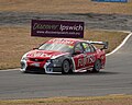 McLaughlin placed 4th in the 2011 Fujitsu V8 Supercar Series driving a Ford BF Falcon (pictured above at Queensland Raceway) & a Ford FG Falcon).