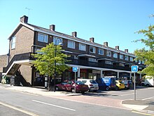 The Southgate neighbourhood's parade of shops