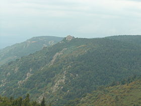 Blick auf das Coucoulude-Signal.