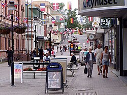 Storgatan en Sollefteå