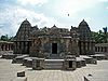 Symmetrical architecture on jagati at Somanathapura