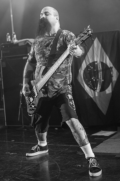 Tony Campos performing in 2015