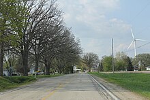 Looking north in South Byron South Byron Wisconsin looking north.jpg
