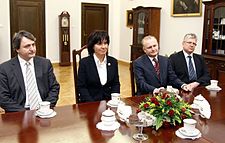 Spotkanie Prezydium Naczelnej Rady Adwokackiej z marszałkiem Senatu 2008.JPG