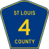 St Louis İlçe Rotası 4 MN.svg