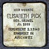 Stolperstein.Hansaviertel.Claudiusstraße 5.Elisabeth Pick.6926.jpg