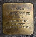 Lothar Preuss, Lützowstraße 15, Berlin-Tiergarten, Deutschland