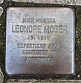Stolpersteine Neuwied Pfarrstraße 64 Leonore Moser.jpg