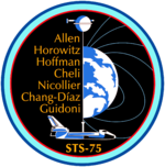 Missionsemblem STS-75