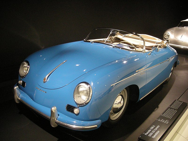 File:Stuttgart Jul 2012 15 (Porsche Museum - 1955 Porsche 356 A 1500 GS Carrera Speedster).JPG