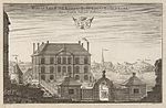 Palatset avbildat i Suecia antiqua et hodierna 1670