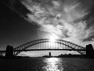 Sydney Harbour bridge by aishwaryasinghai21