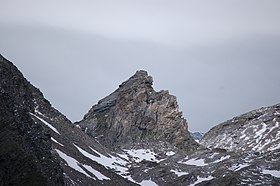 Uitzicht vanuit het oosten.