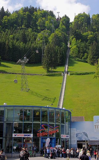 <span class="mw-page-title-main">Gerschnialpbahn</span> Funicular railway in Switzerland