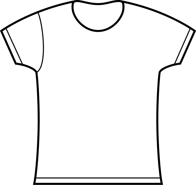 Download File:Teeshirt femme.svg - Wikimedia Commons
