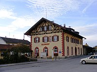 Tegernsee Bahnhof außen