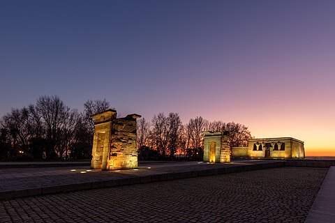 Temple of Debod, Madrid, Spain