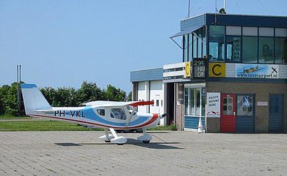 Hoe gaan naar Vliegveld Texel met het openbaar vervoer - Over de plek