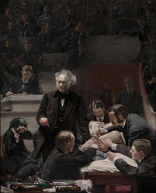 <i>The Gross Clinic</i> Painting by Thomas Eakins