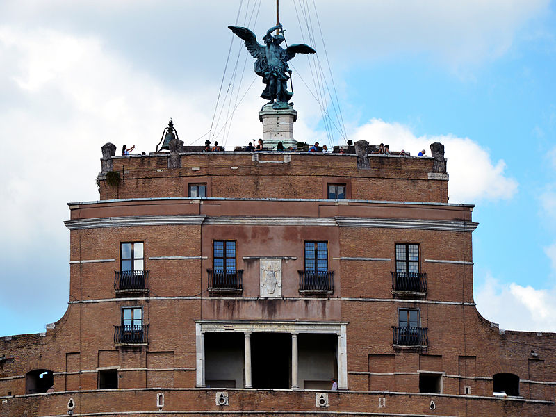 File:Top of Castel Sant'Angelo.jpg