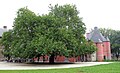 Trazegnies, Oude Plataan en Kasteel