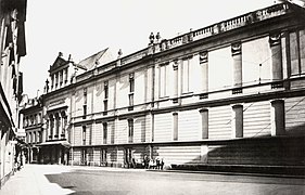 Former Theatre of Trier, completely destroyed on December 23, 1944.