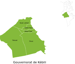 <span class="mw-page-title-main">Kebili Governorate</span> Governorate of Tunisia