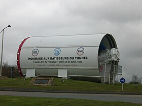 Ch' tunnelier à Coquelles