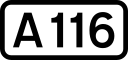 A116 қалқаны