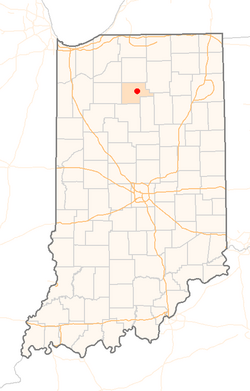 Location in the state of Indiana