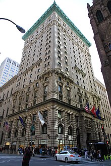 Seen from across Fifth Avenue and 55th Street USA-NYC-The Peninsula.JPG