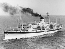 USS Hope (AH-7) hospital ship in 1944 USS Hope (AH-7) underway on 30 August 1944 (80-G-246912).jpg