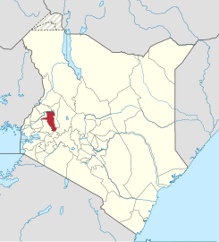 Uasin Gishu County i Kenya.svg