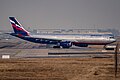 俄航空中客车A330于北京首都国际机场